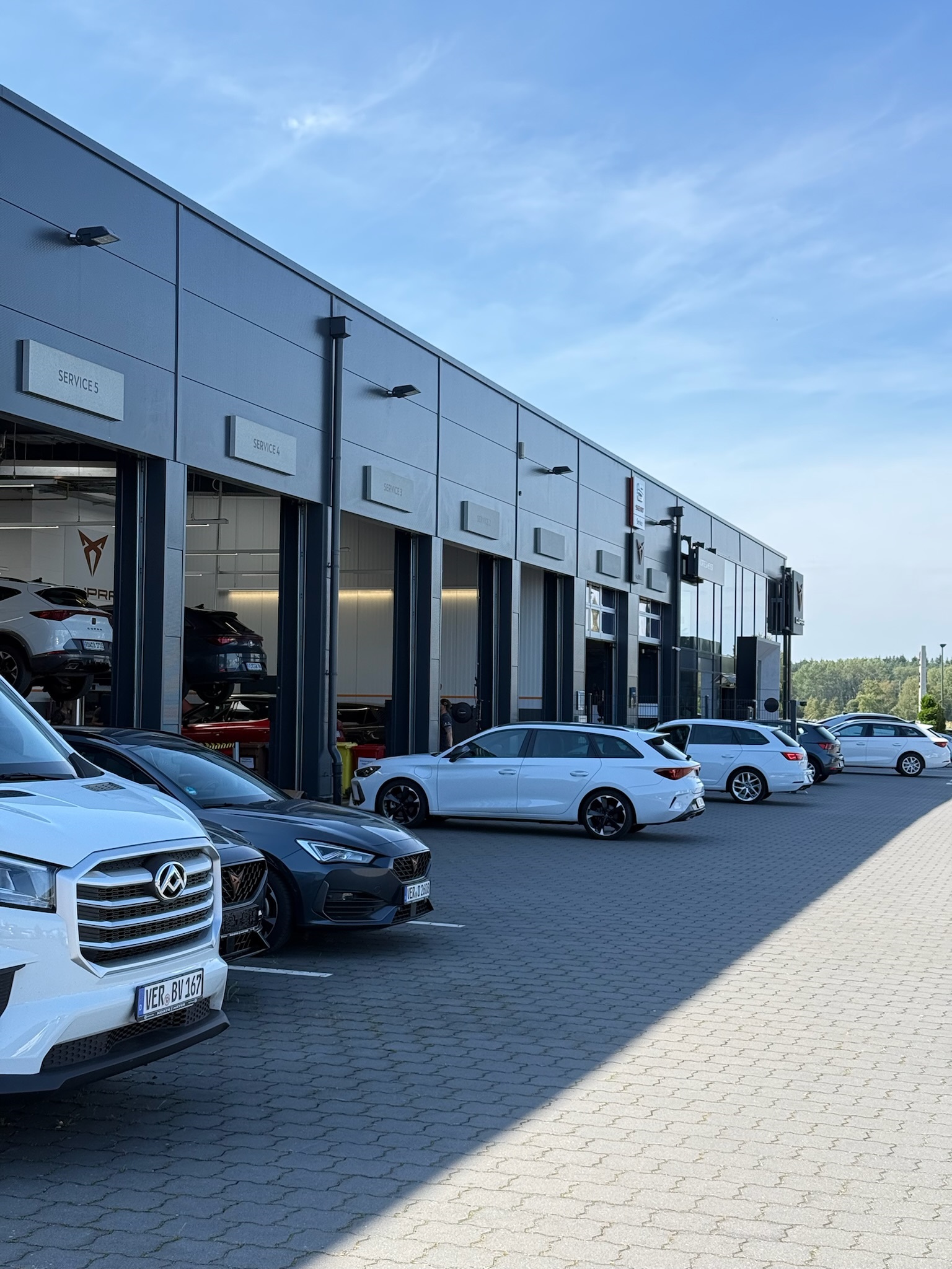 Blick in die Werkstatt